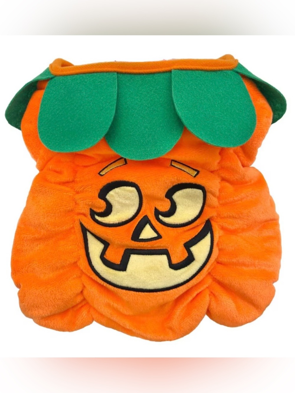 Halloween pumpkin dog/ cat costume jack-o’-lantern